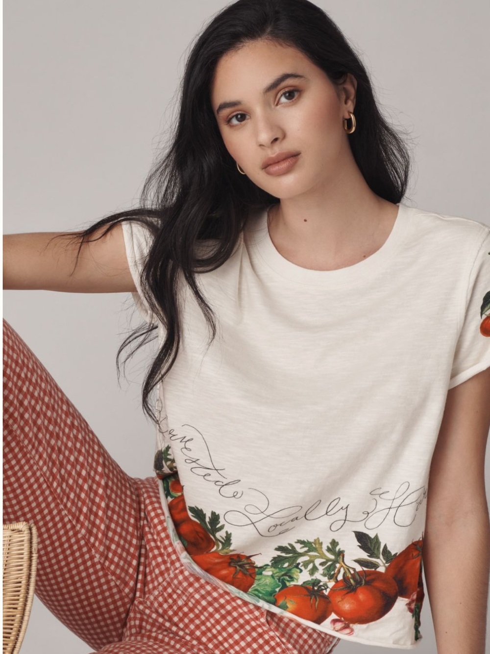 Maeve Short Sleeve Boxy Tee
